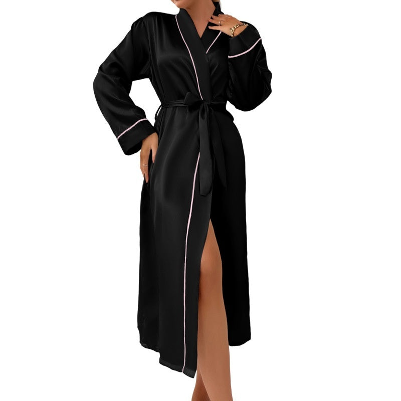 Premium Silk Bathrobe