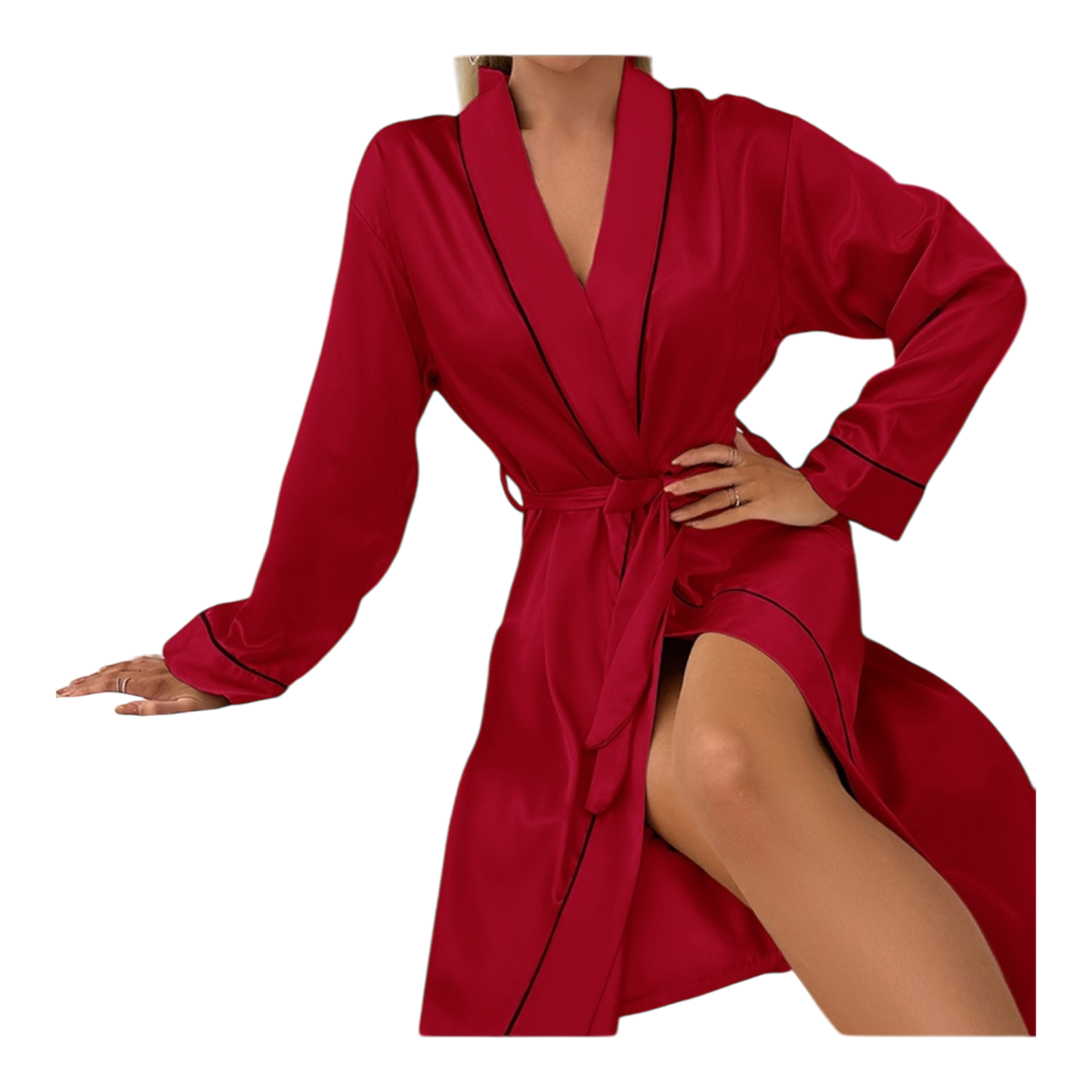 Premium Silk Bathrobe
