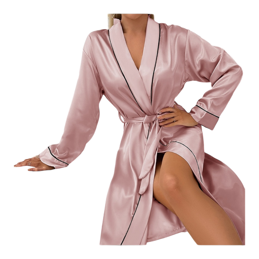 Premium Silk Bathrobe