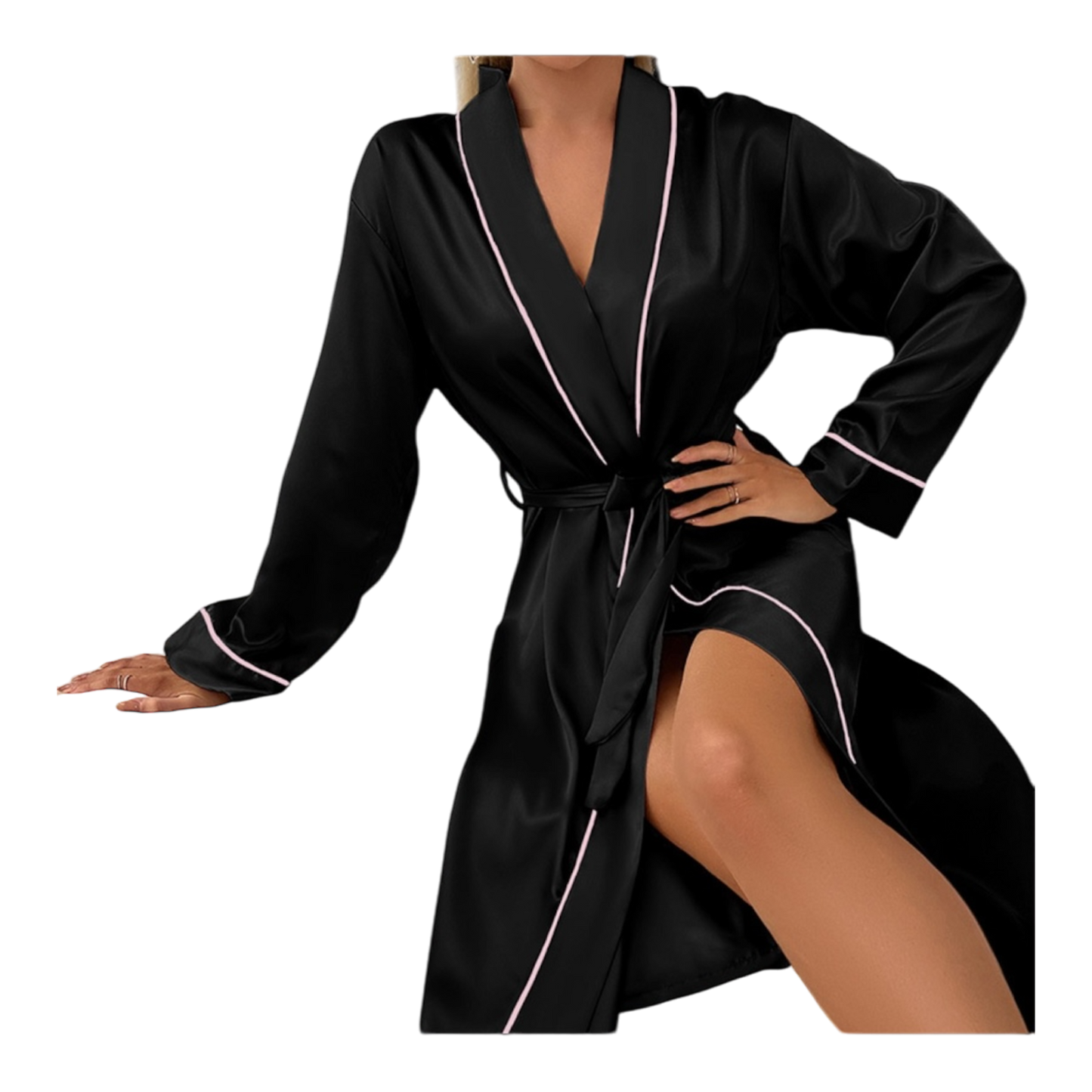 Premium Silk Bathrobe