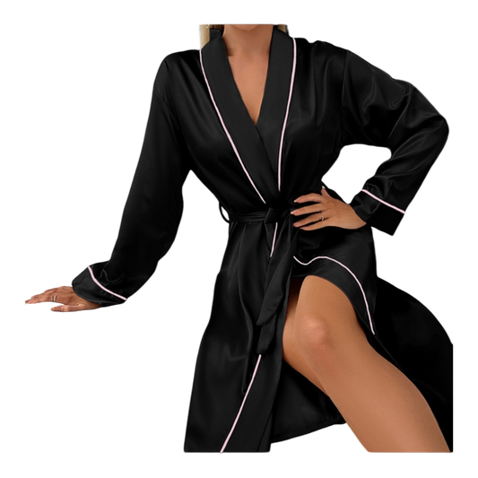 Premium Silk Bathrobe